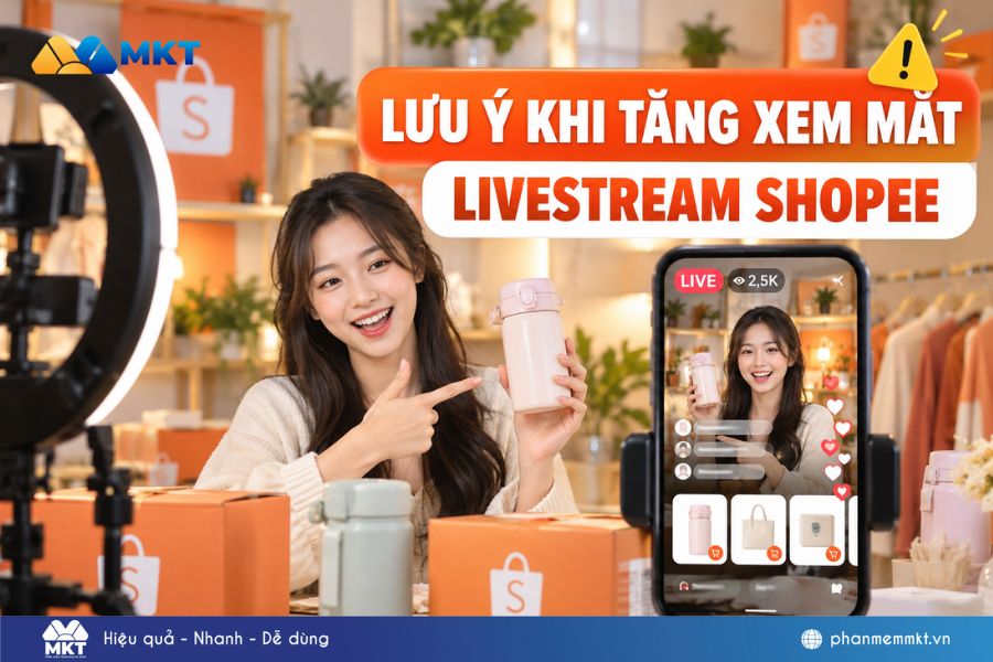 5 cách tăng mắt xem livestream Shopee hiệu quả cho nhà bán hàng 8 Cách tăng mắt xem livestream Shopee