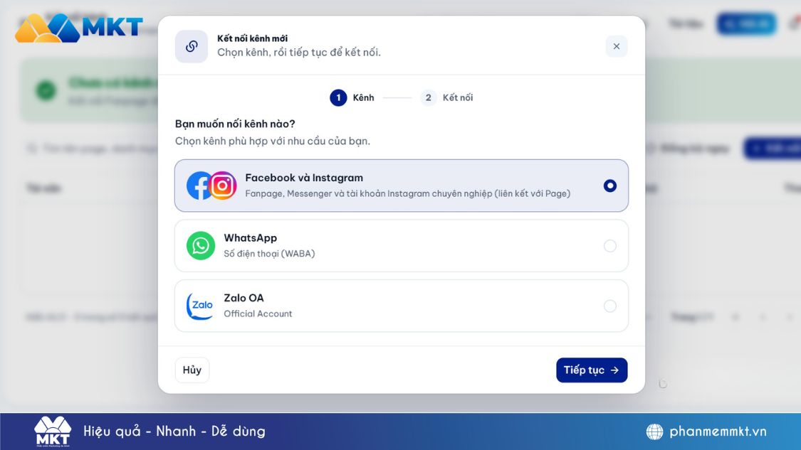 ViLead – Phần mềm chăm sóc khách hàng CRM đa kênh 24/7 tích hợp AI 2 ViLead giúp quản lý tin nhắn đa kênh