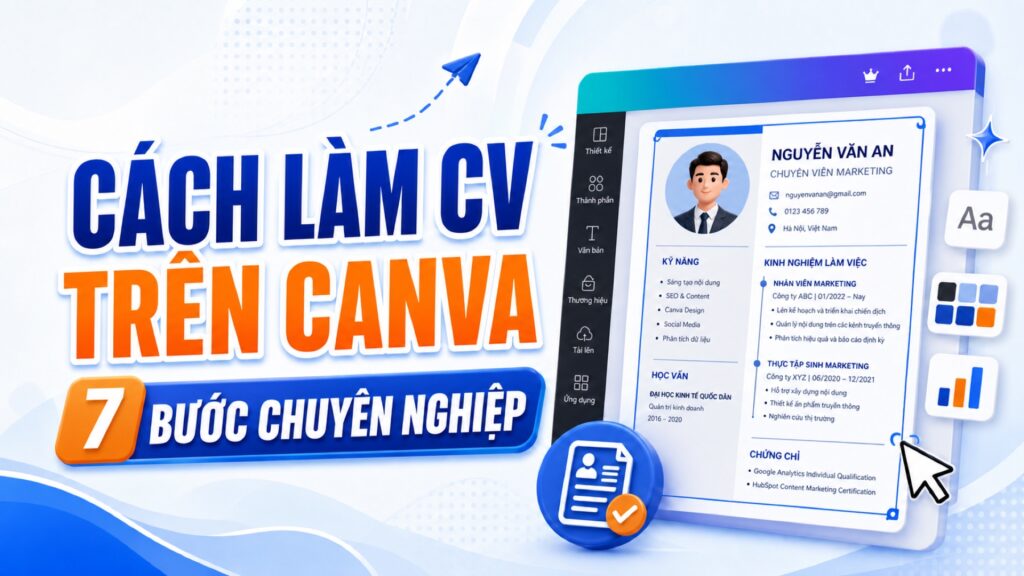 Cách làm CV trên Canva