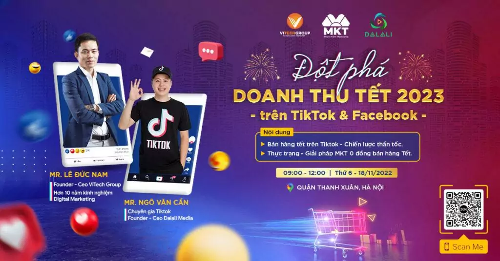 đột phá doanh thu Tết trên Tiktok và Facebook