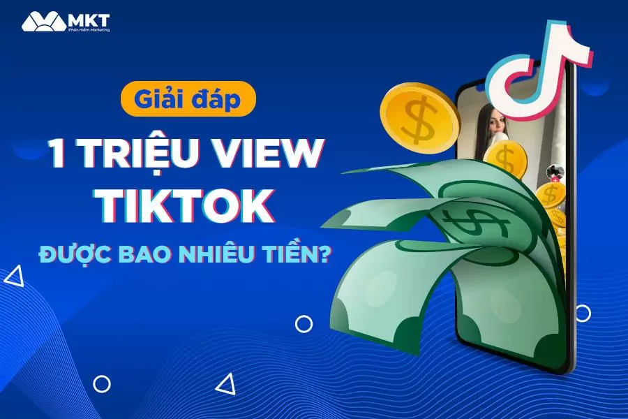 1 triệu view tiktok được bao tiền