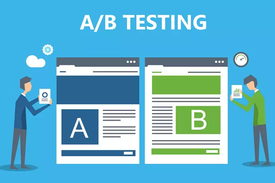 A/B testing Facebook
