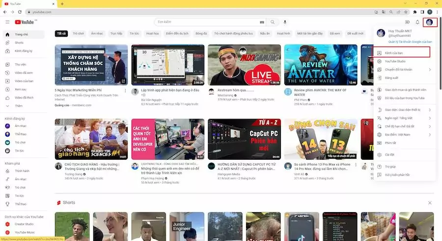 bình luận nổi bật trên youtube là gì