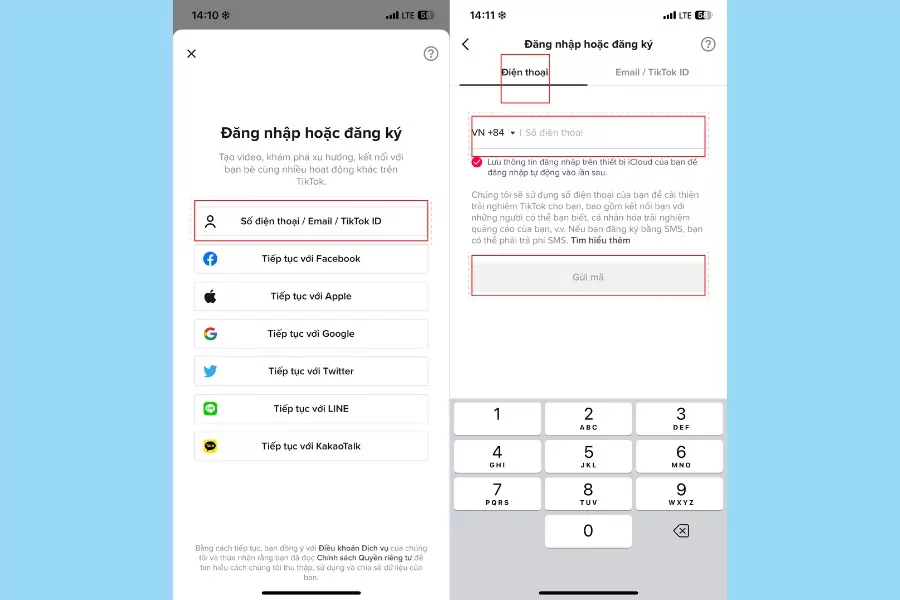 cách đăng ký tài khoản tiktok