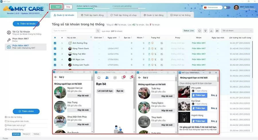 cách kết bạn facebook số lượng lớn