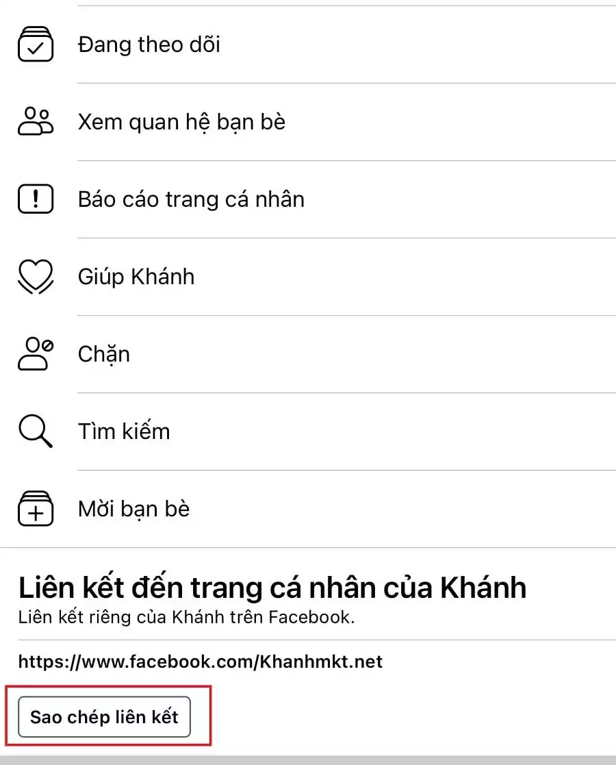 lấy lại fb bằng id