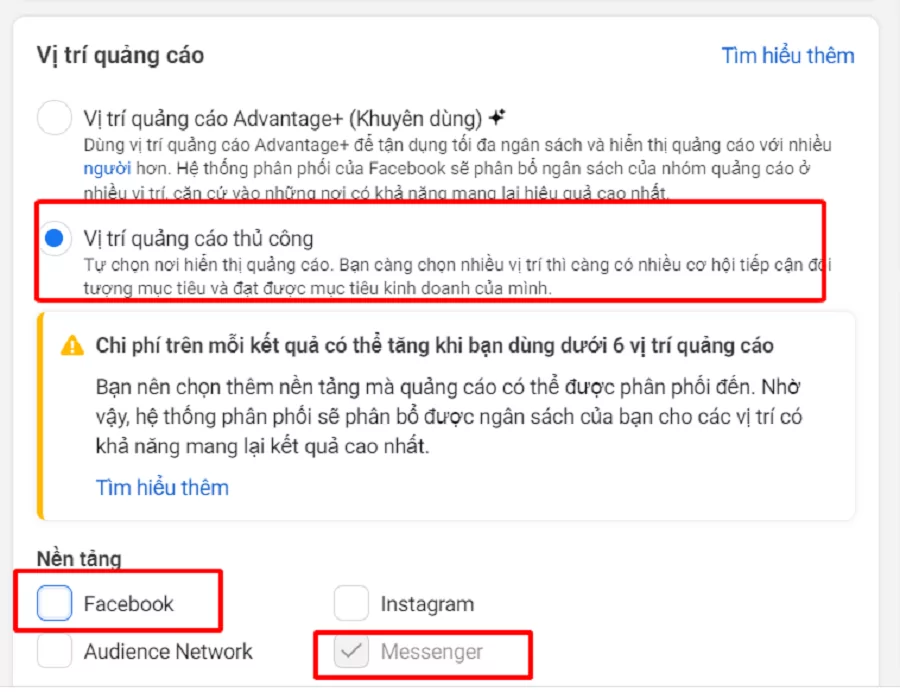 Quảng cáo messenger