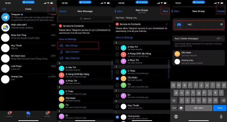 telegram channels