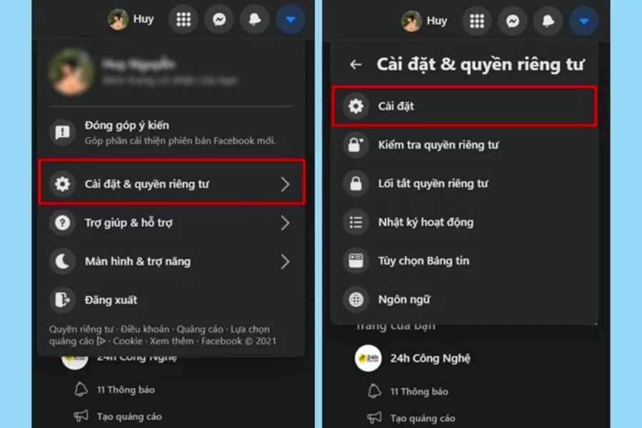 ẩn nút kết bạn facebook