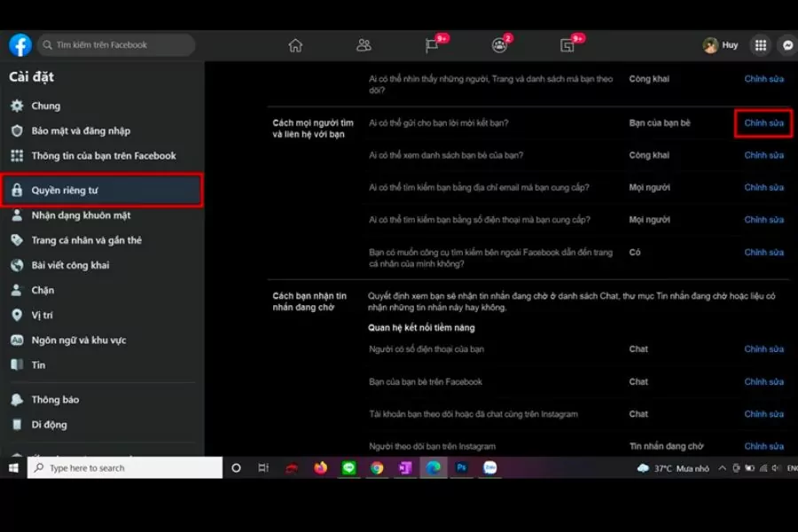 ẩn nút kết bạn facebook