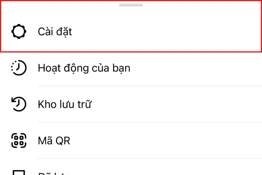 cách chia sẻ tin trên Instagram lên Facebook