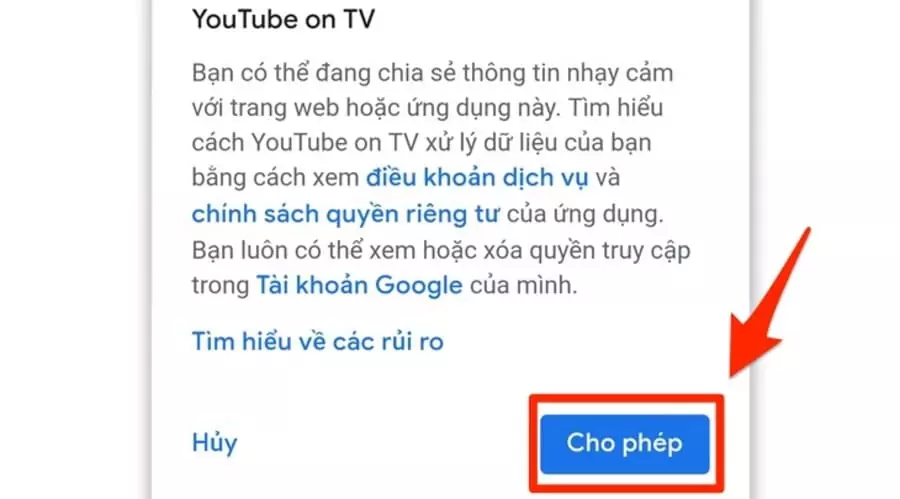 cách đăng nhập tài khoản youtube trên tivi