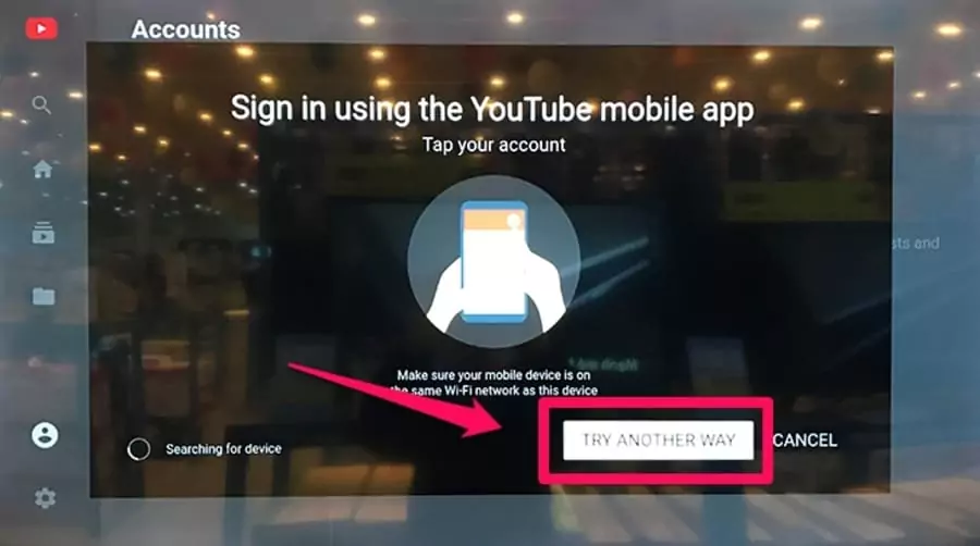cách đăng nhập tài khoản youtube trên tivi