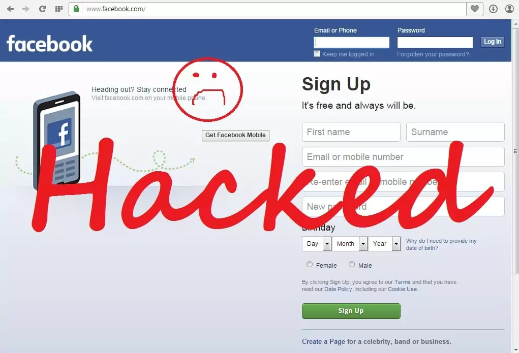 Nguyên nhân tài khoản Facebook bị hack
