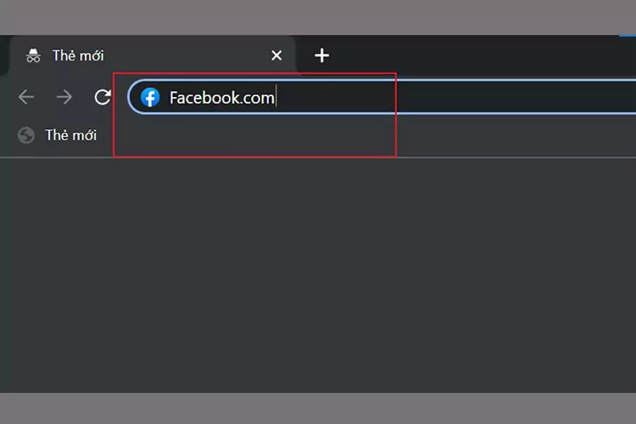 Truy cập Facebook