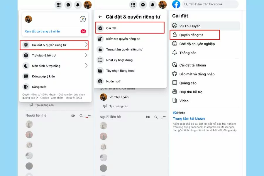 hướng dẫn bật theo dõi trên facebook