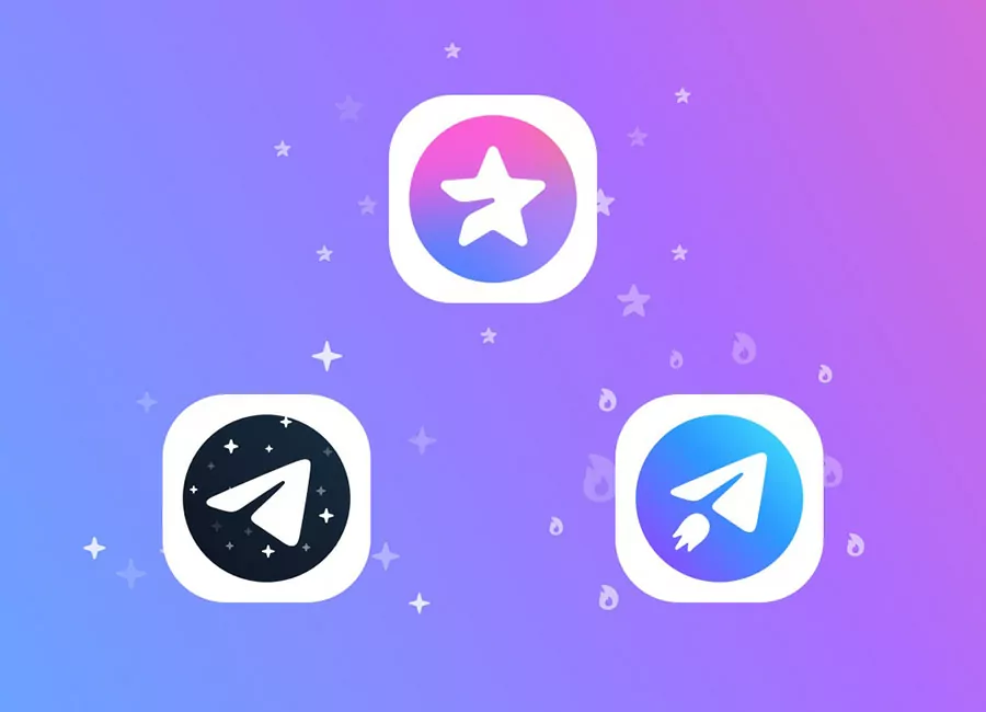 Bạn có thể thay đổi icon app Telegram phù hợp với cá tính của mình với gói Premium