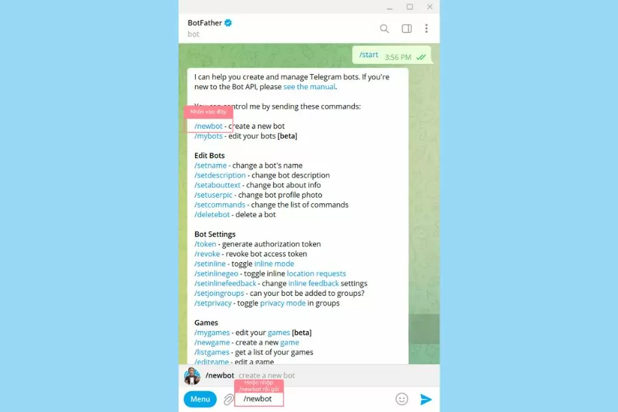 cách lấy id group telegram