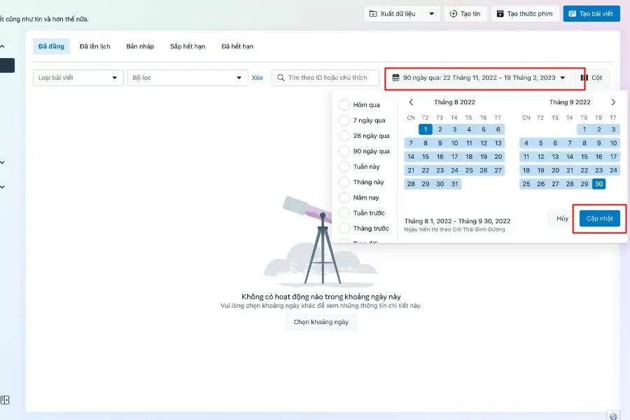 cách xóa hết post trên facebook