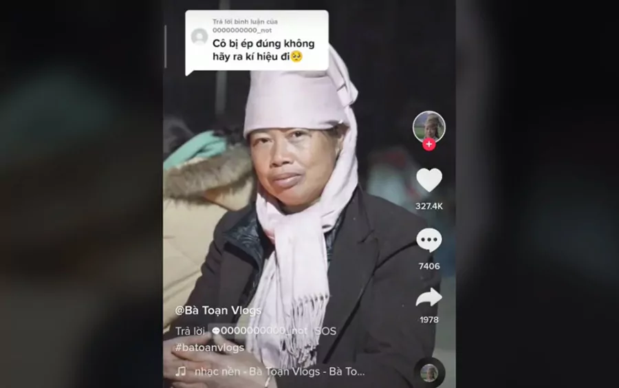 Trào lưu "ét o ét" bắt nguồn từ kênh TikTok của Bà Toạn Vlog