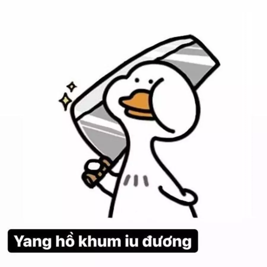 meme thả tim