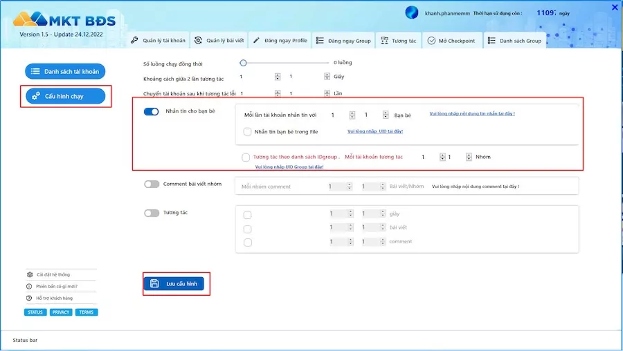phần mềm spam tin nhắn bđs