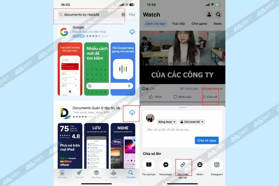 cách tải video fb về điện thoại