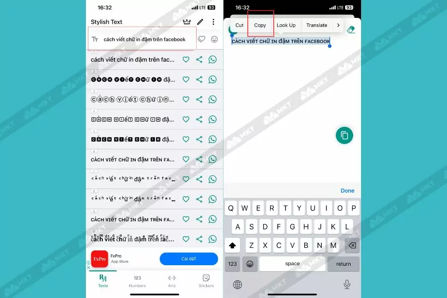 cách viết chữ in đậm trên facebook không bị lỗi