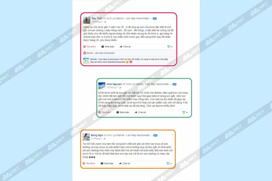 feedback khách hàng