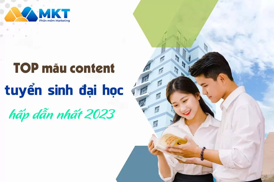 Top mẫu content tuyển sinh đại học