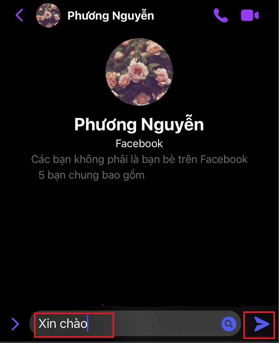 cách nhắn tin với người chưa kết bạn trên facebook