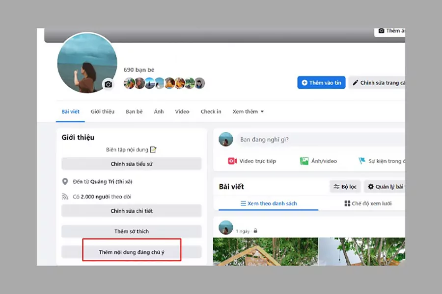 Cách tạo tin nổi bật trên Facebook bằng máy tính