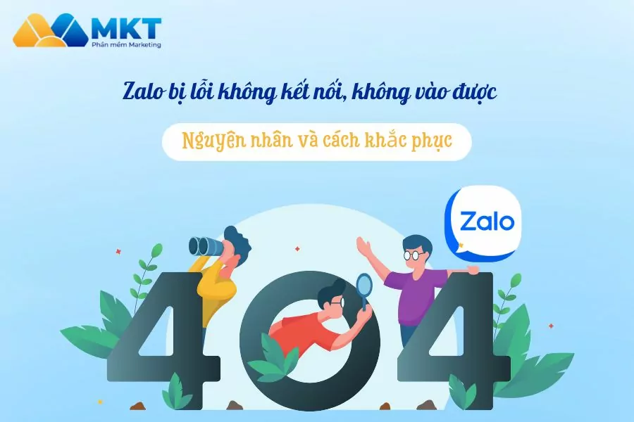 zalo bị lỗi không kết nối