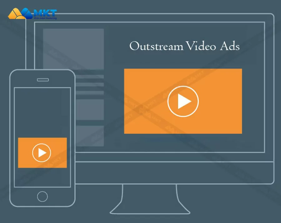 Quảng cáo ngoài luồng phát (Outstream video ads)