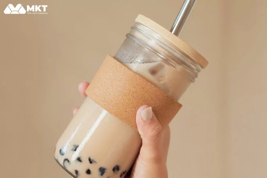 content trà sữa