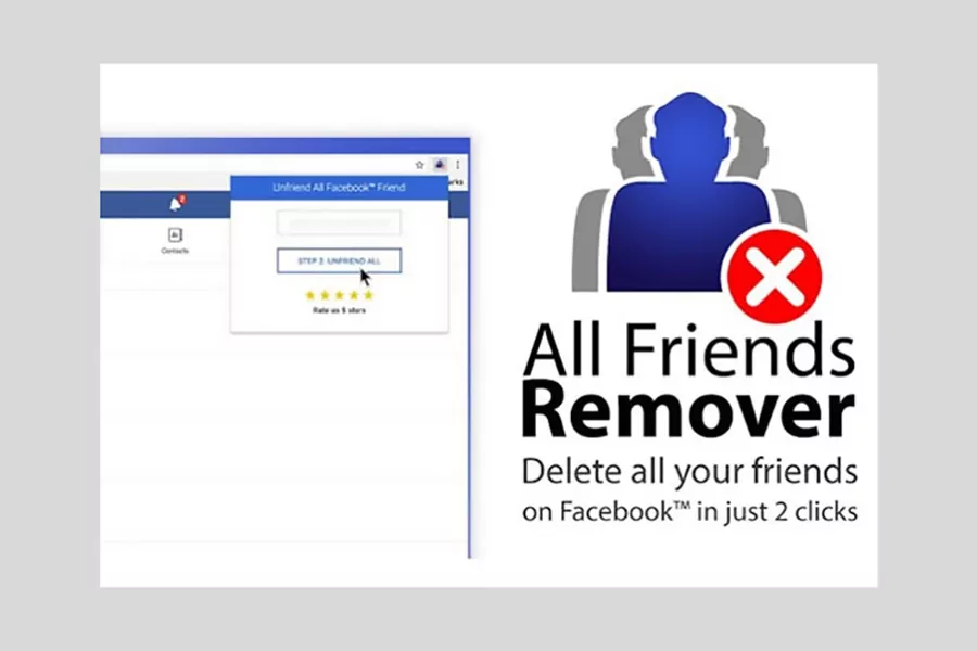 Công cụ All Friends Remover for Facebook™
