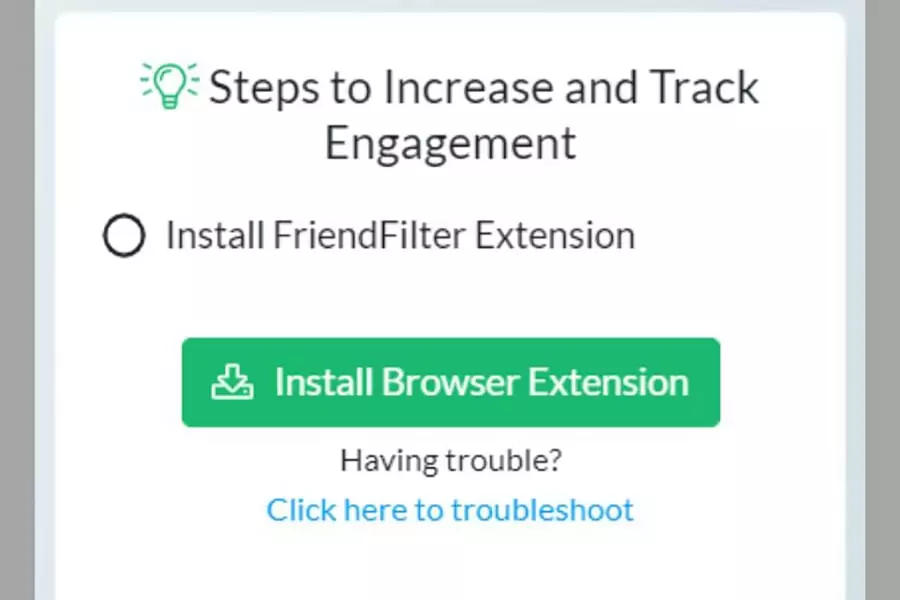 Chọn Install Browser Extension để cài đặt tiện ích