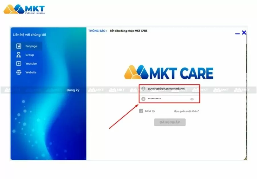 Cách đăng bài tự động vào nhóm bằng MKT Care