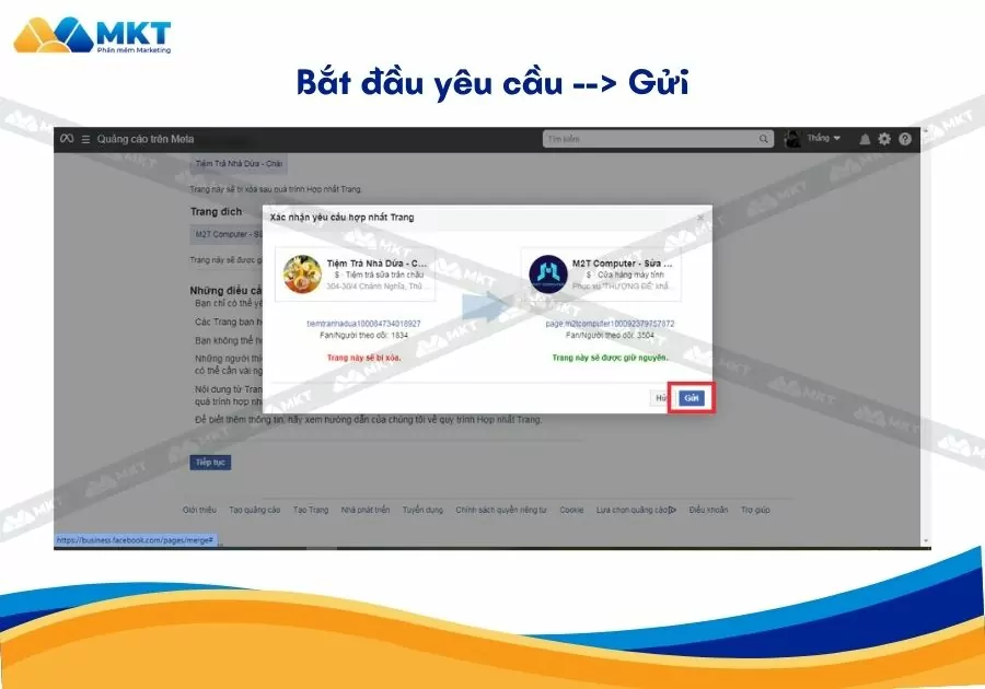 Hướng dẫn cách gộp Fanpage Facebook