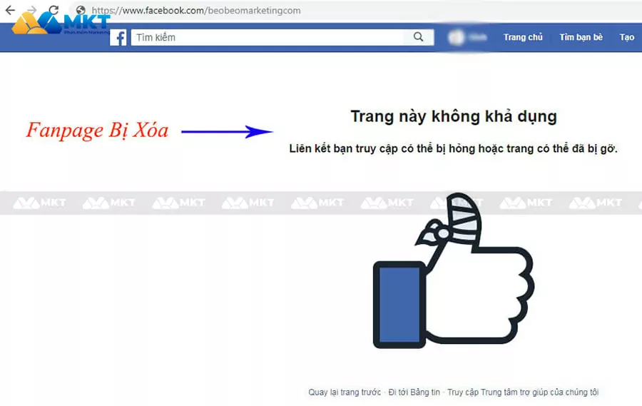 Phòng ngửa rủi ro Fanpage chính bị xóa