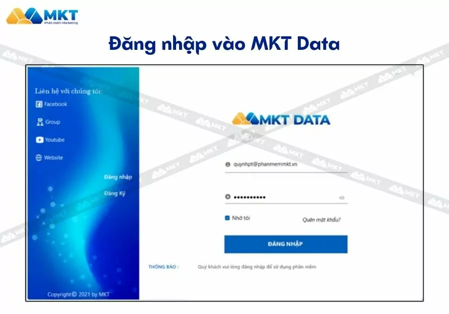 Hướng dẫn target chạy quảng cáo quần áo trên phần mềm MKT Data