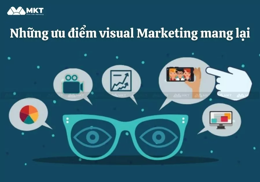 Những ưu điểm visual Marketing mang lại 