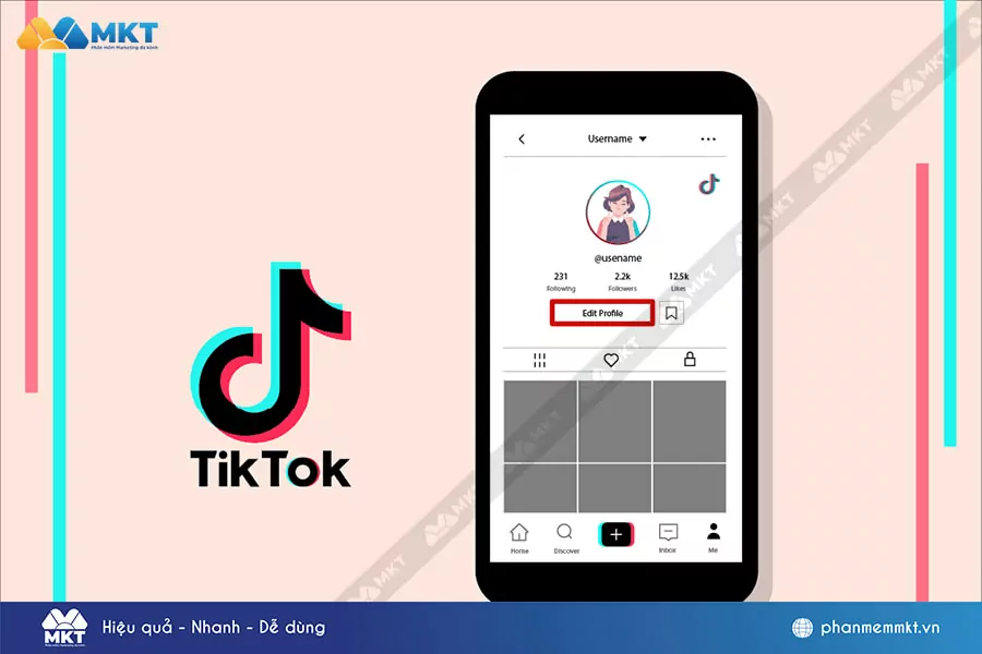 Cách xây dựng kênh TikTok - Cập nhật thông tin hồ sơ đầy đủ