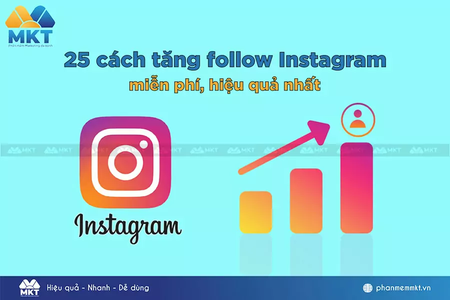 Cách tăng follow Instagram miễn phí hiệu quả