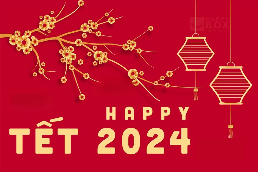 Ảnh bìa Tết 2024 đón chào năm mới