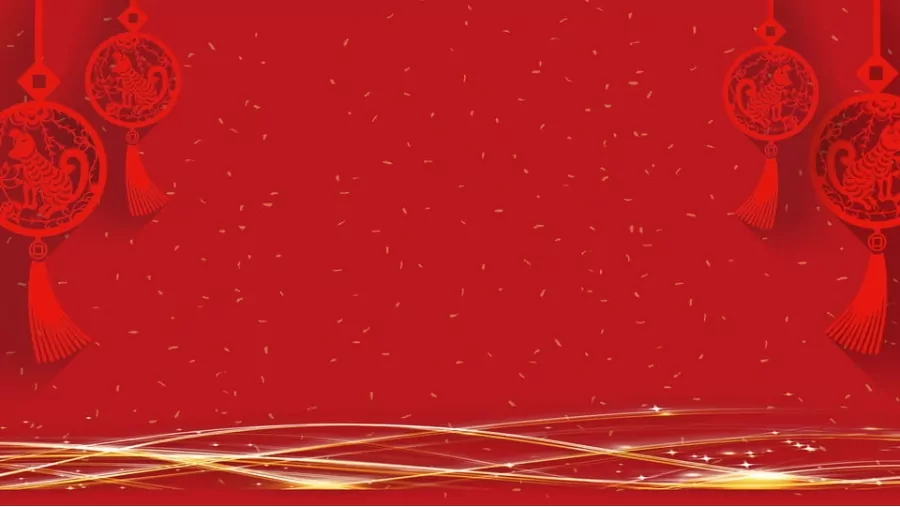 Background Tết 2024 nền đỏ