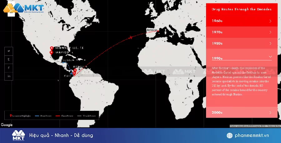 Bản đồ tương tác (Interactive Maps)