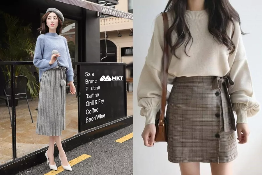 Các kiểu phối đồ Tết 2024 cho nữ