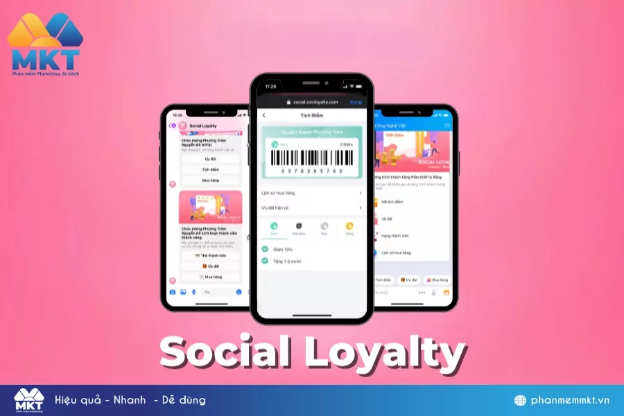 Phần mềm gửi tin nhắn Zalo hàng loạt -Social Loyalty