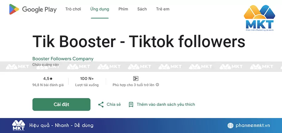 Top 9 app tăng tim TikTok miễn phí hiệu quả tốt nhất hiện nay